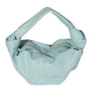 Bottega Veneta Spearmint Leather Double Knot Bag